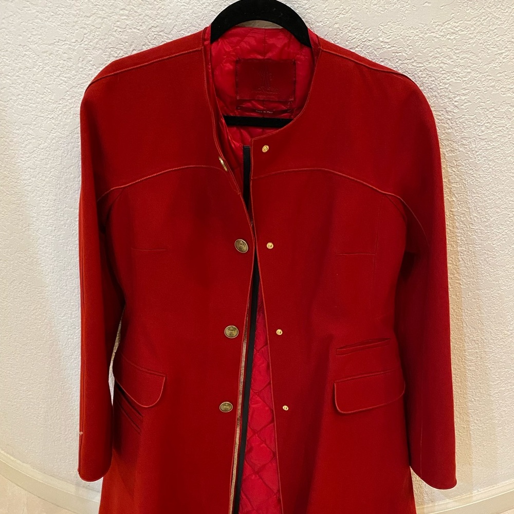 Moncler Gamme Rouge Collection 2 in 1 Red Coat: Size 3